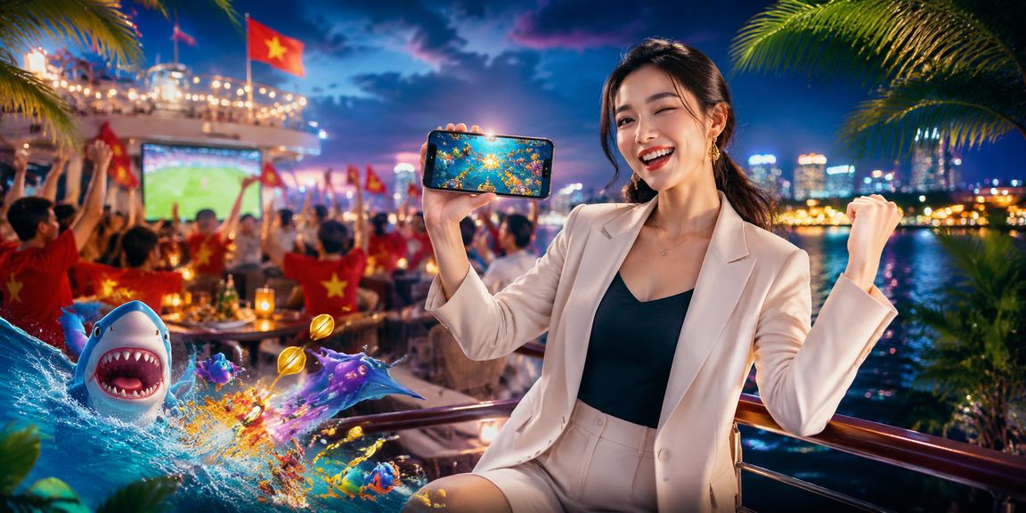 Người chơi trải nghiệm game bắn cá trực tuyến trong không khí lễ hội tại Hà Nội